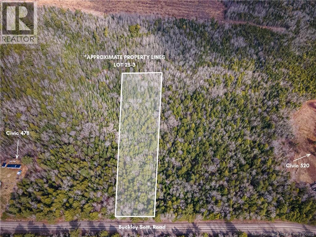 Lot 25-3 Buckley Settlement Road, Anagance, New Brunswick  E4Z 1B9 - Photo 1 - NB137581