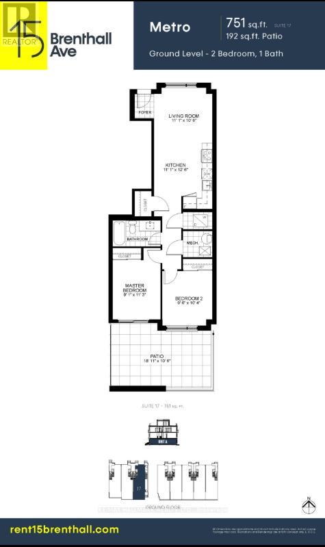 17 - 15 Brenthall Avenue, Toronto, Ontario  M2R 0B3 - Photo 13 - C13025604