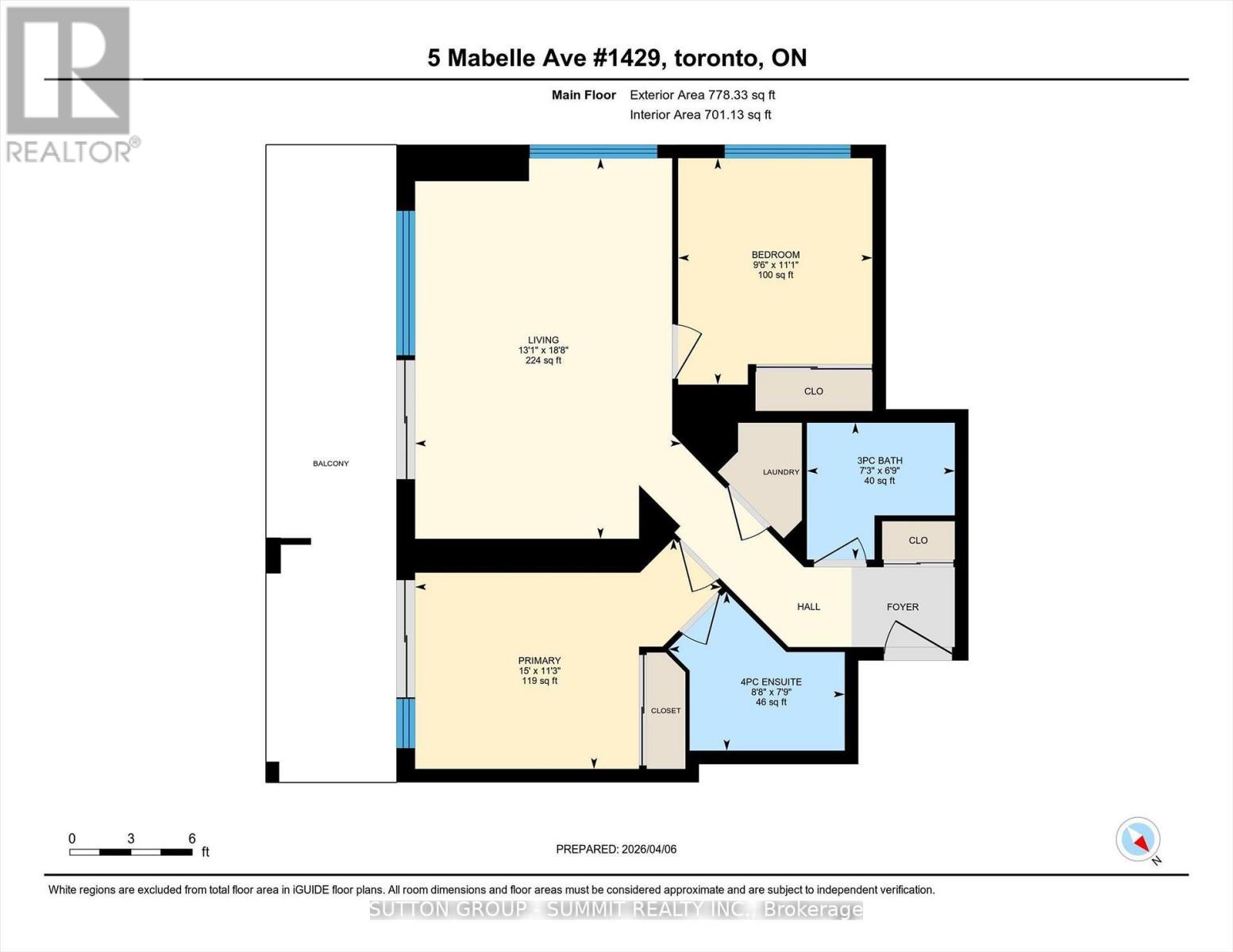 1429 - 5 Mabelle Avenue, Toronto, Ontario  M9A 0C8 - Photo 23 - W13025660