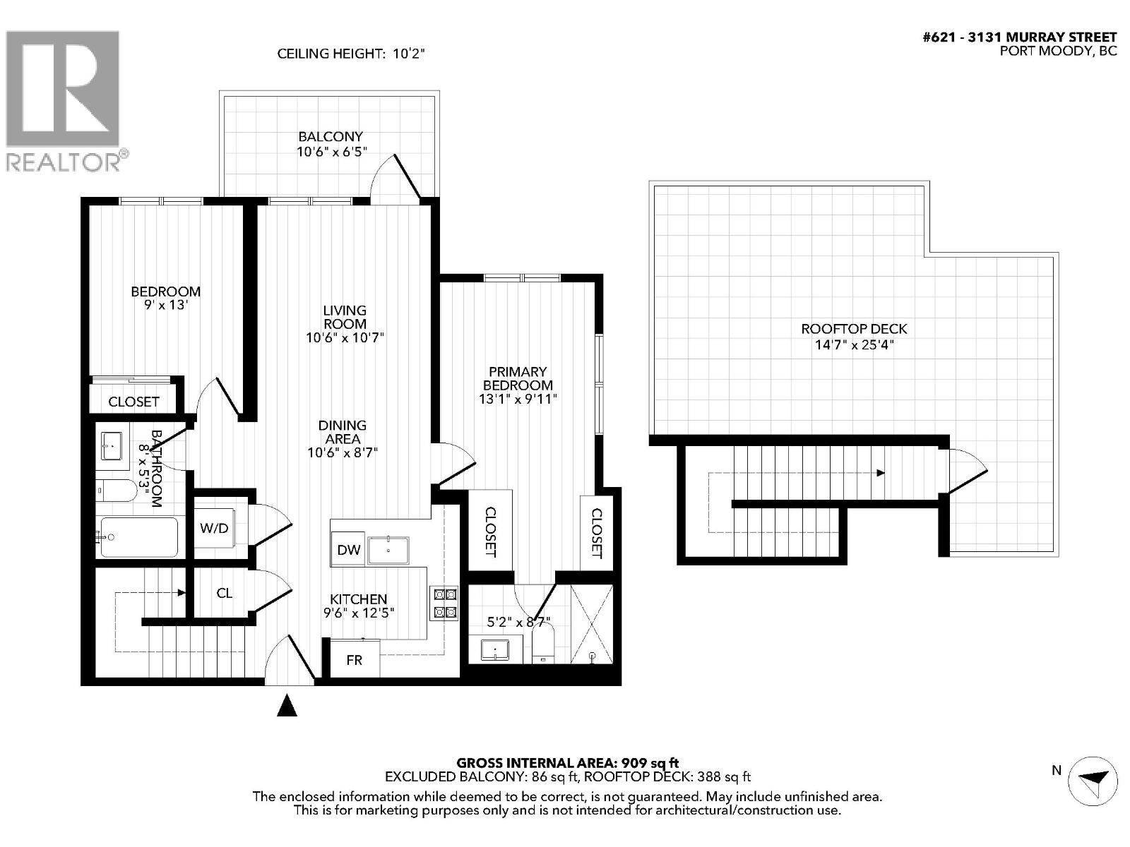 621 3131 Murray Street, Port Moody, British Columbia  V3H 0L9 - Photo 31 - R3114128