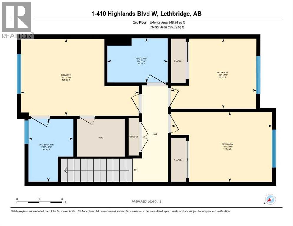 1, 410 Highlands Boulevard W, Lethbridge, Alberta  T1J 5K5 - Photo 25 - A2301927