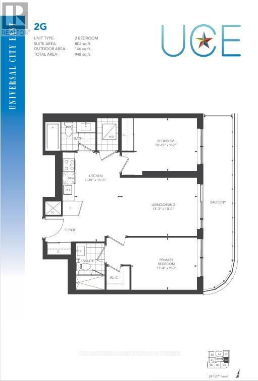 2603 - 1010 Sandy Beach Road, Pickering, Ontario  L1W 0C7 - Photo 26 - E13026982