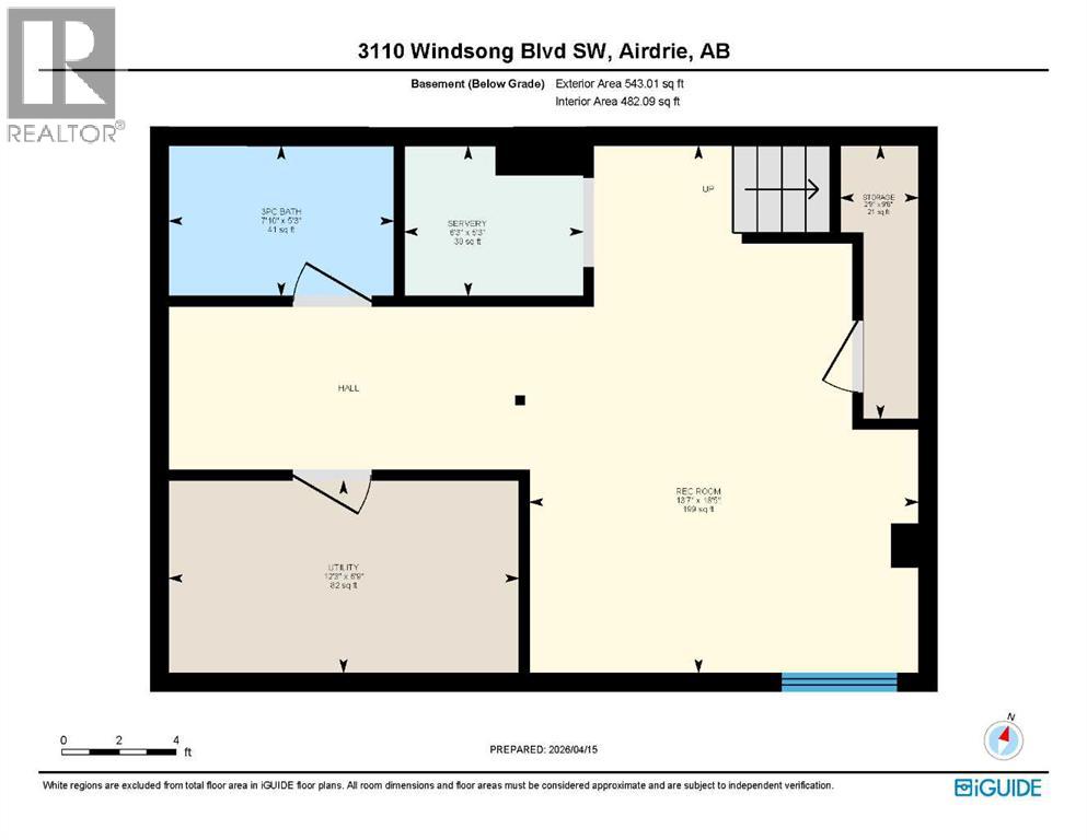 3110 Windsong Boulevard SW, Airdrie, Alberta  T4B 3R7 - Photo 35 - A2302396