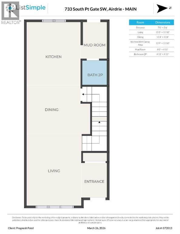 733 South Point Gate Sw, Airdrie, Alberta  T4B 5H7 - Photo 5 - A2296516