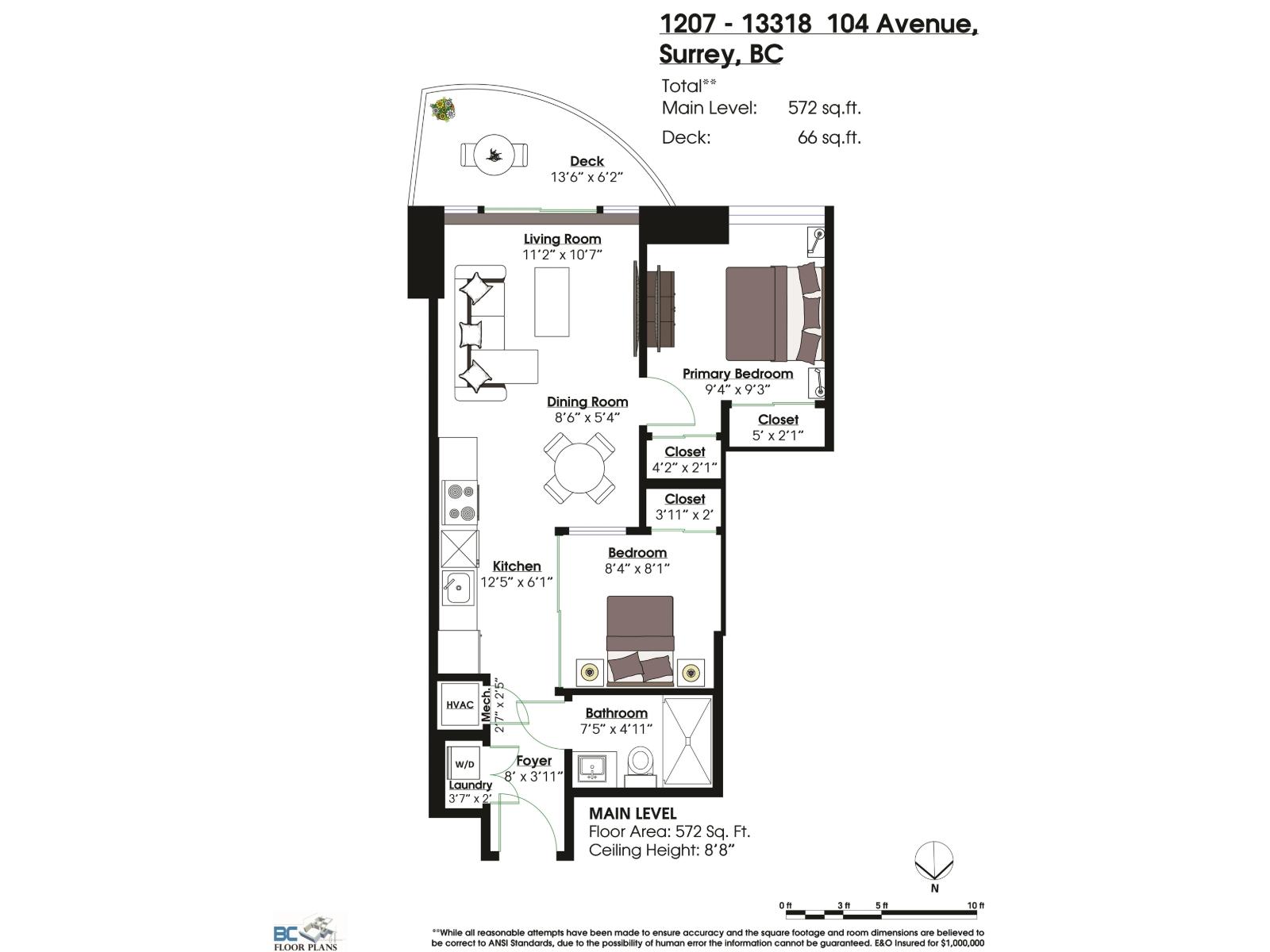 1207 13318 104 Avenue, Surrey, British Columbia  V3T 0R2 - Photo 37 - R3114019