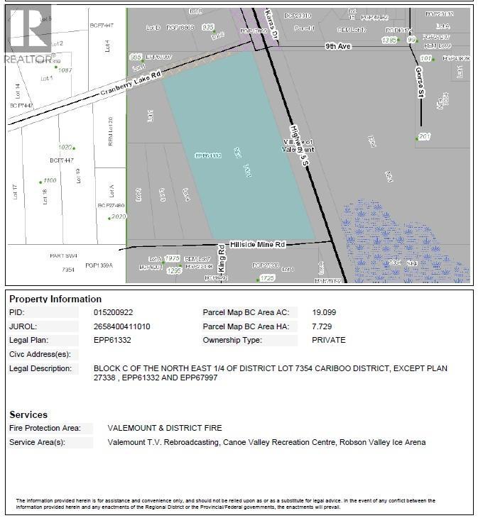 1105 S 5 Highway, Valemount, British Columbia  V0E 2Z0 - Photo 7 - C8078093
