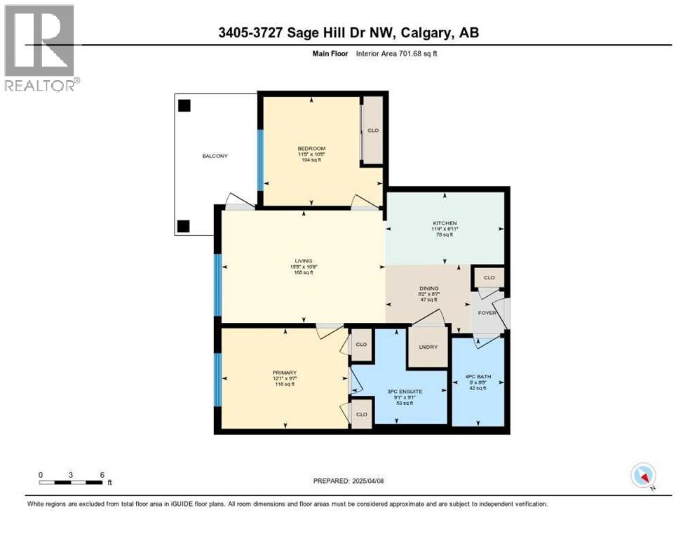 3405, 3727 Sage Hill Drive NW, Calgary, Alberta  T3R 1T7 - Photo 31 - A2282783