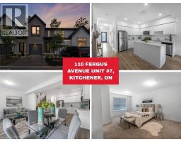 110 FERGUS Avenue Unit# 7, Kitchener, Ontario