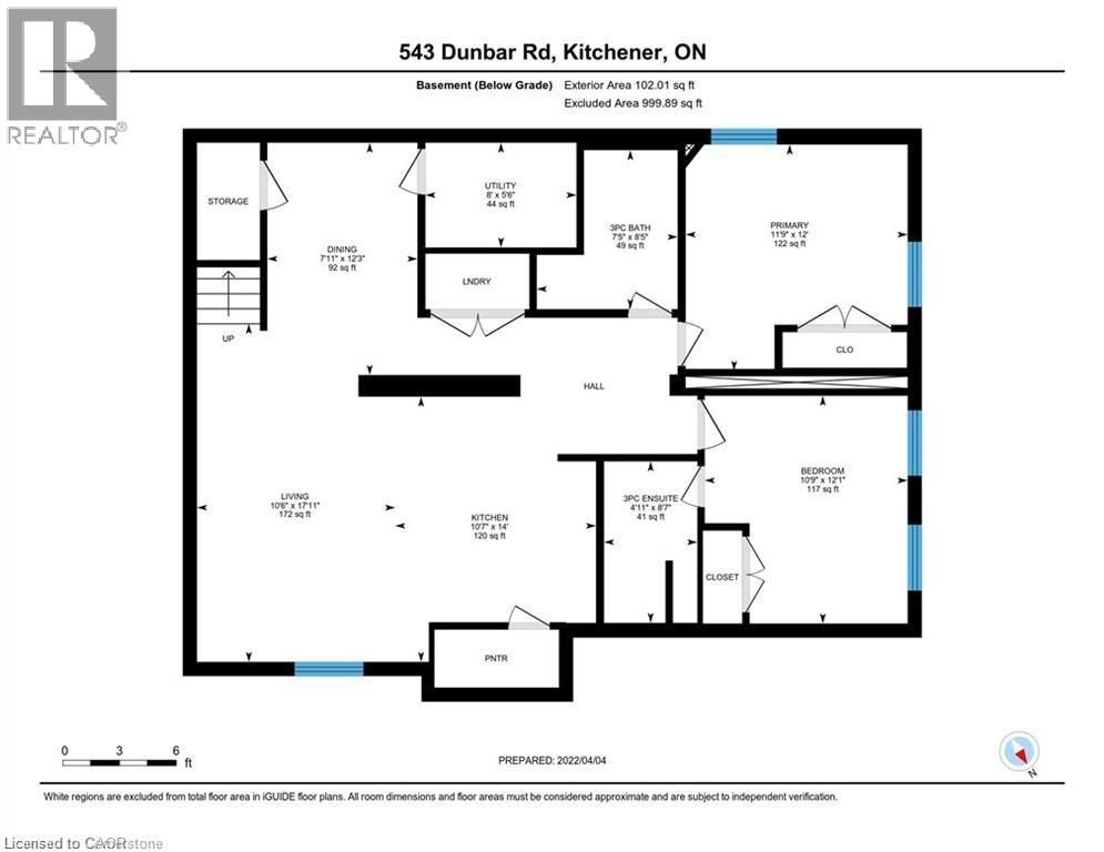 543 Dunbar Road S Unit# Lower, Kitchener, Ontario  N2M 2X1 - Photo 28 - 40822665