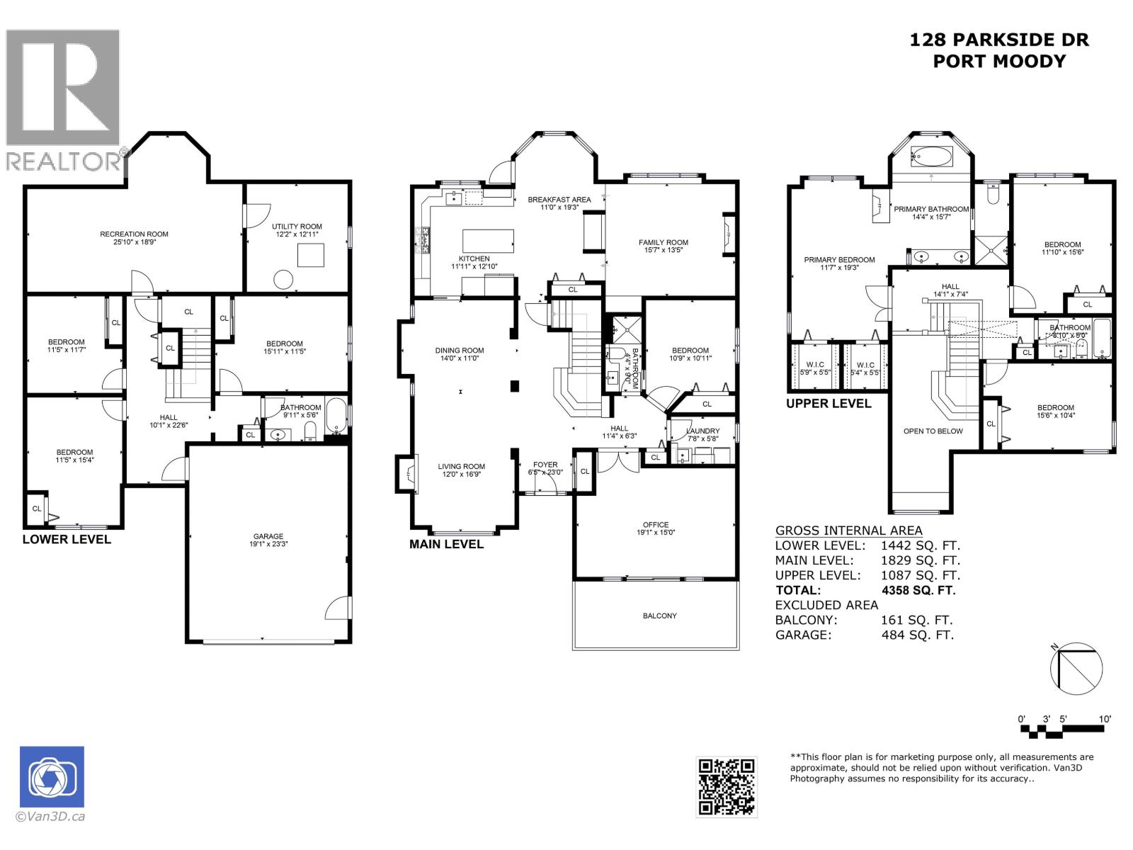 128 Parkside Drive, Port Moody, British Columbia  V3H 4X5 - Photo 40 - R3113307