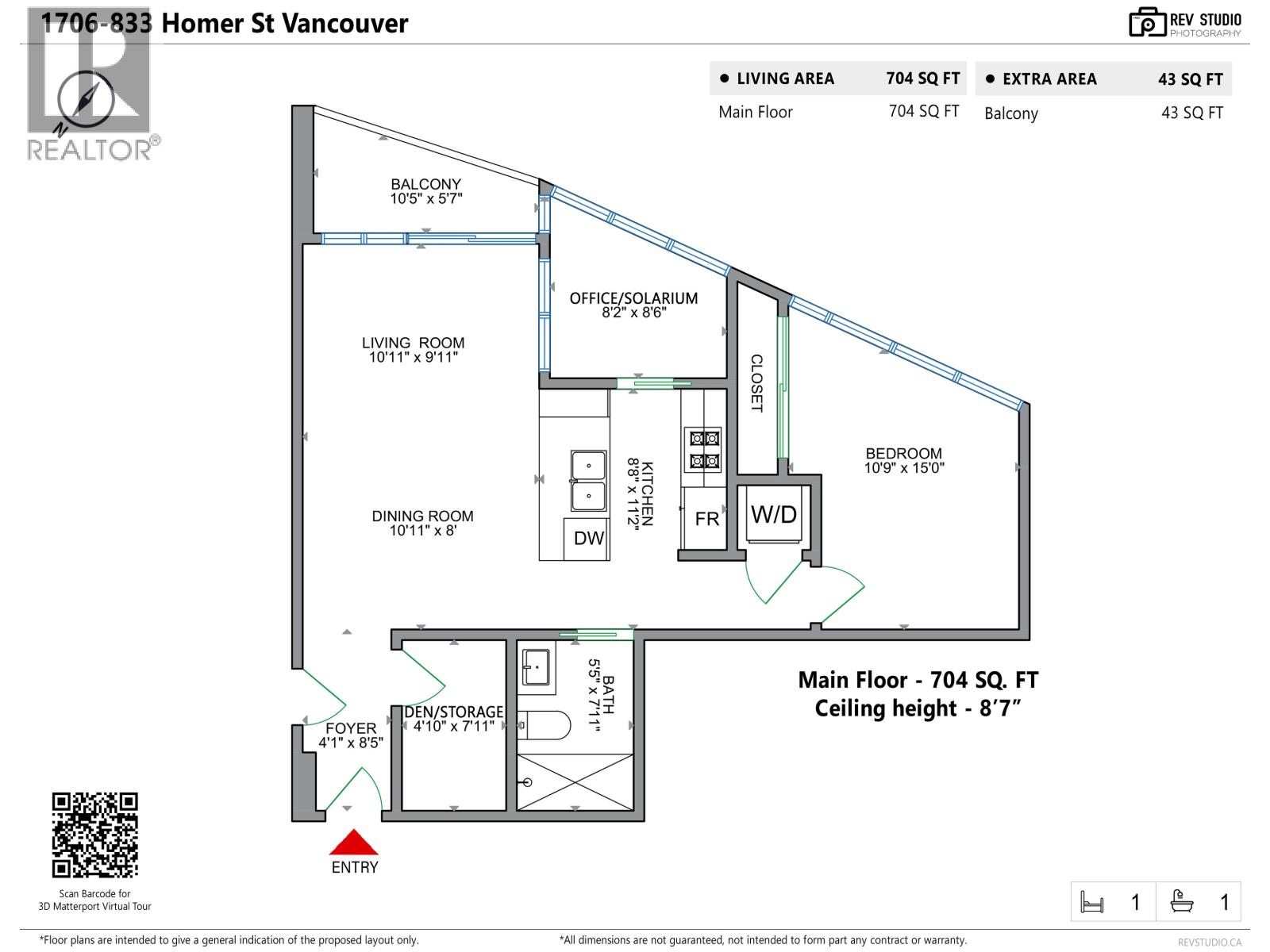 1706 833 Homer Street, Vancouver, British Columbia  V6B 0H4 - Photo 40 - R3114398