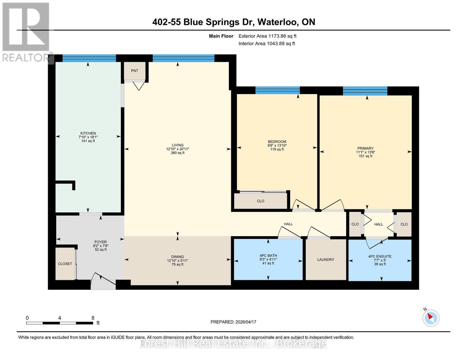 402 - 55 Blue Springs Drive, Waterloo, Ontario  N2J 4T3 - Photo 27 - X13028086