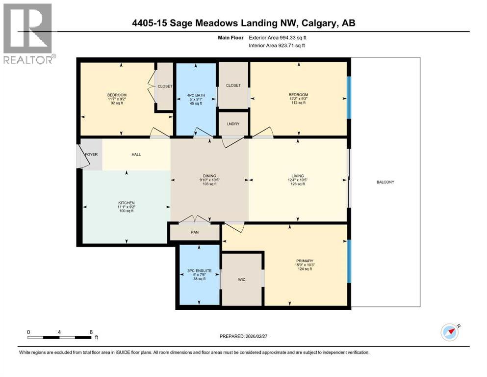 4405, 15 Sage Meadows Landing NW, Calgary, Alberta  T3P 1E5 - Photo 27 - A2288631