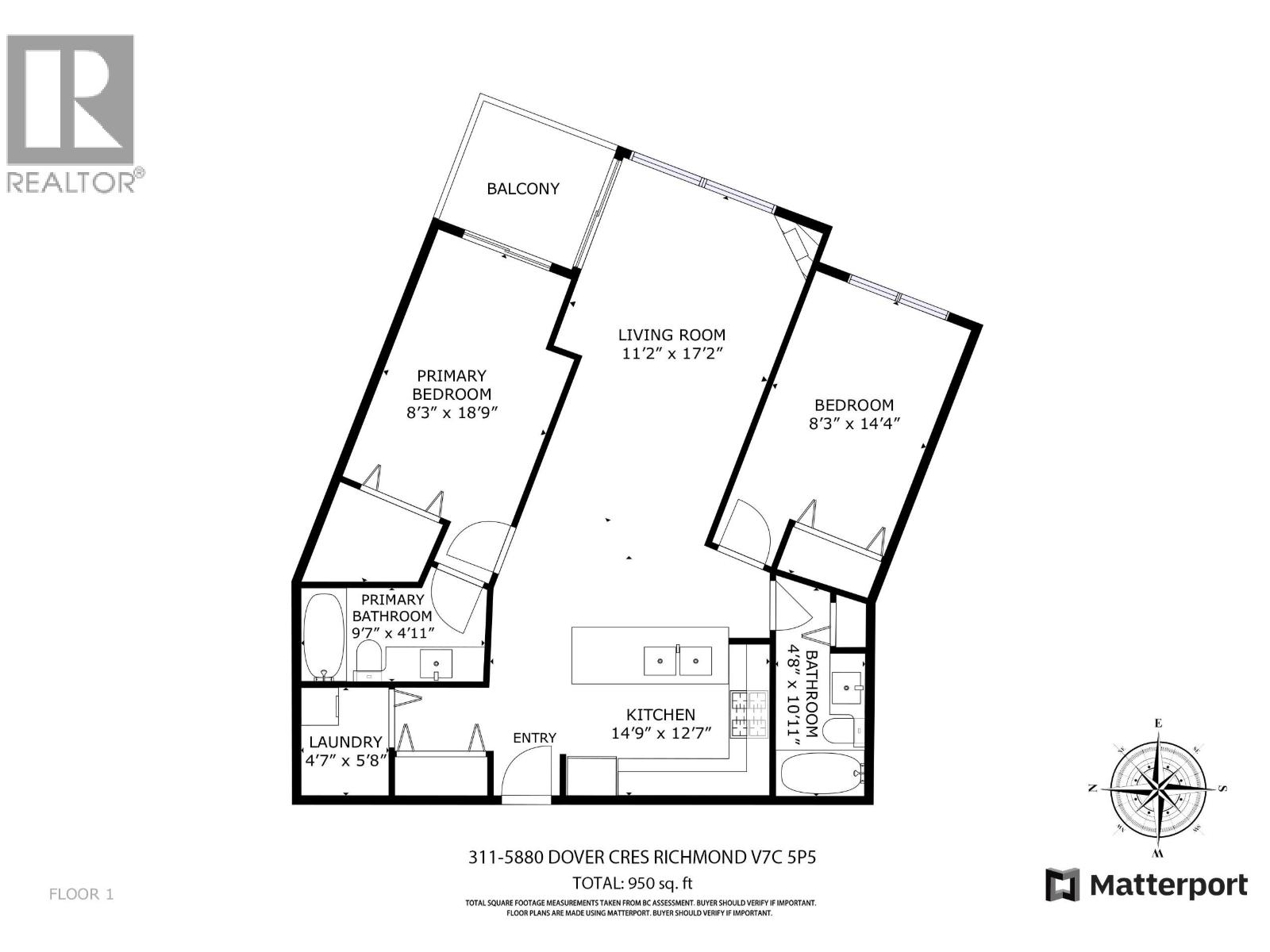 311 5880 Dover Crescent, Richmond, British Columbia  V7C 5P5 - Photo 19 - R2994043