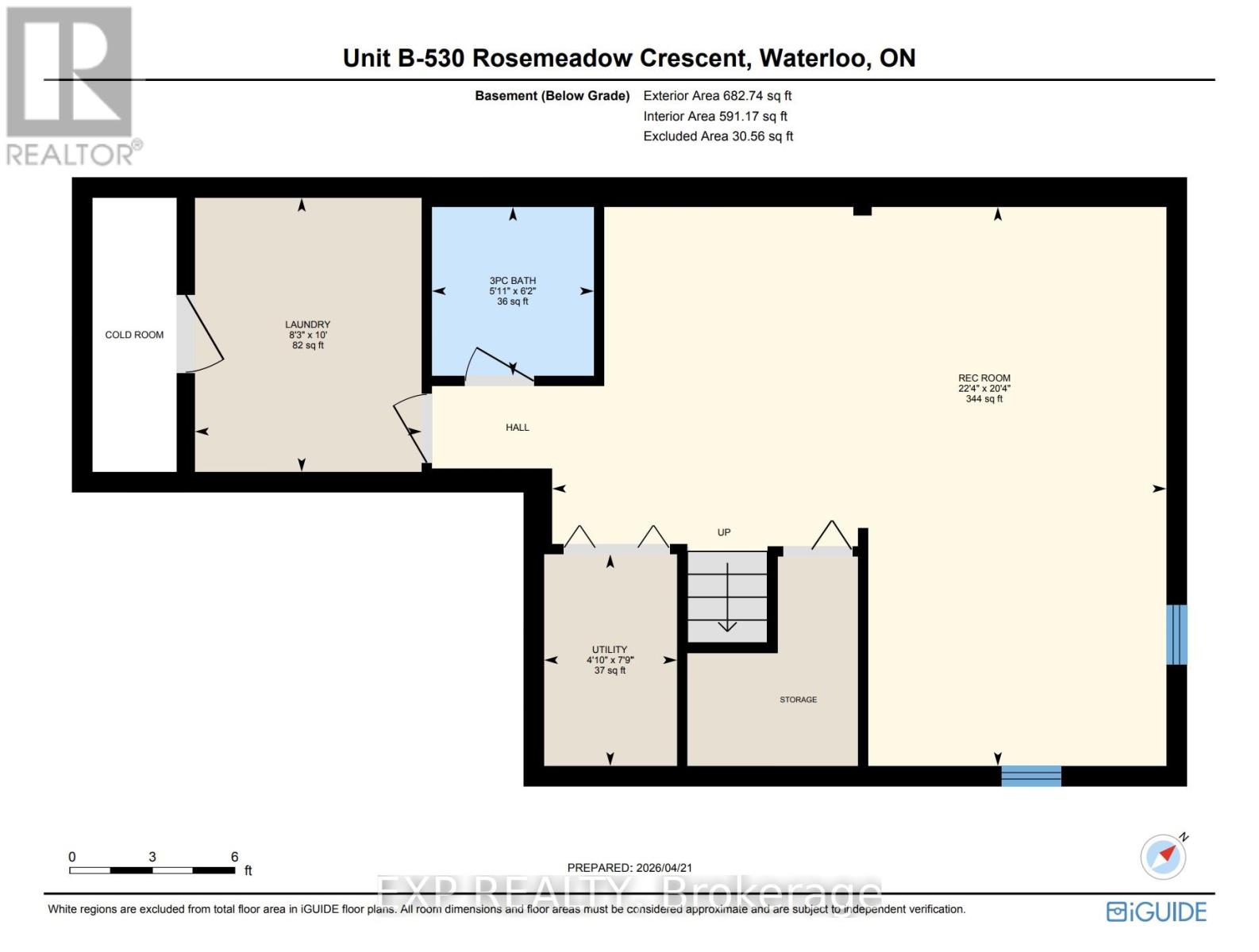 530b Rosemeadow Crescent, Waterloo, Ontario  N2T 2A1 - Photo 45 - X13028324