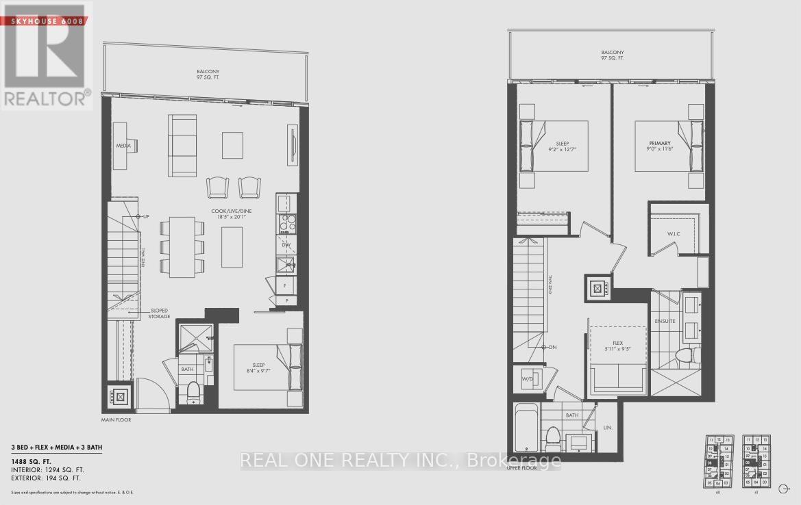 6008 - 3883 Quartz Road, Mississauga, Ontario  L5B 0M4 - Photo 40 - W13029132