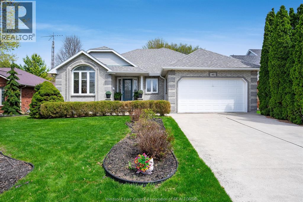 45 Orangewood BOULEVARD, chatham, Ontario