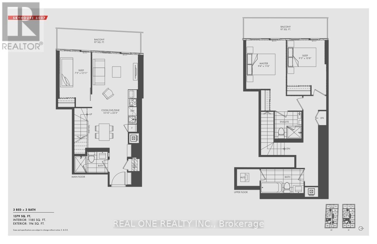 6007 - 3883 Quartz Road, Mississauga, Ontario  L5B 0M4 - Photo 36 - W13029552