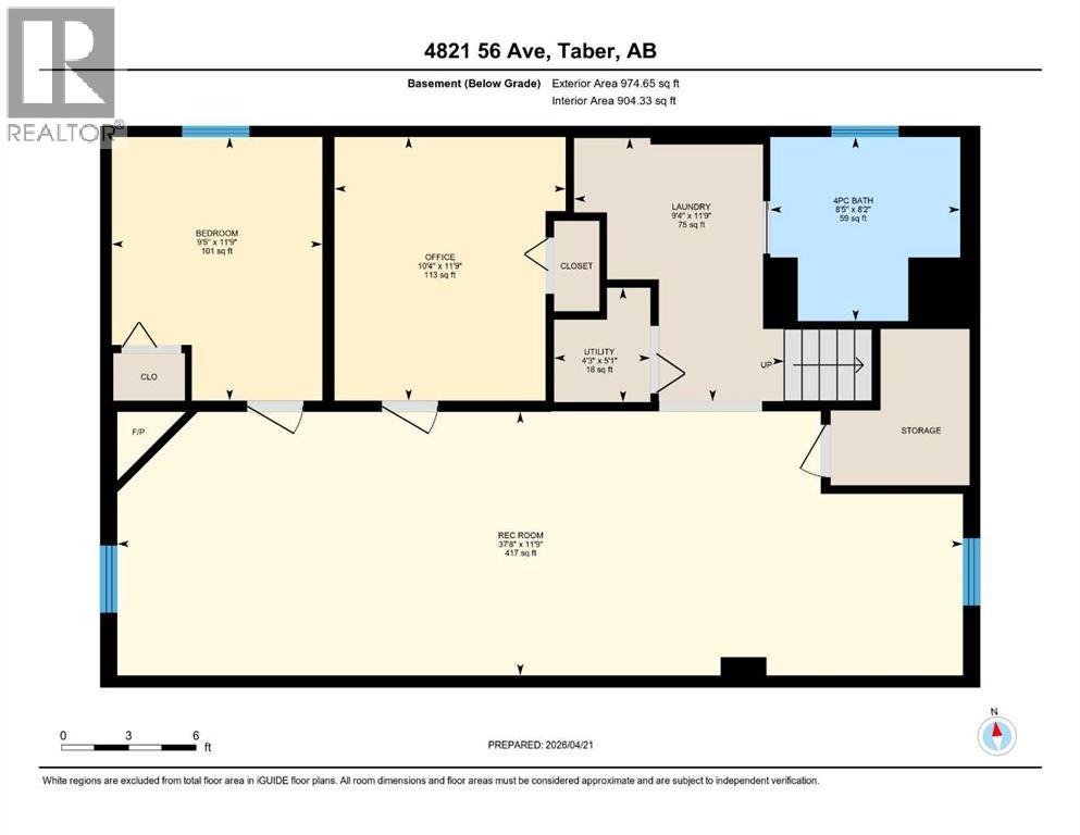 4821 56 Avenue, Taber, Alberta  T1G 1E4 - Photo 31 - A2303865