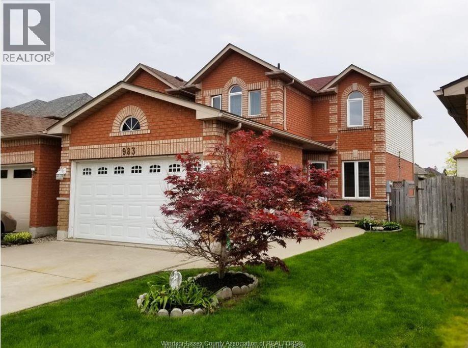983 PEACH BLOSSOM CRESCENT, windsor, Ontario