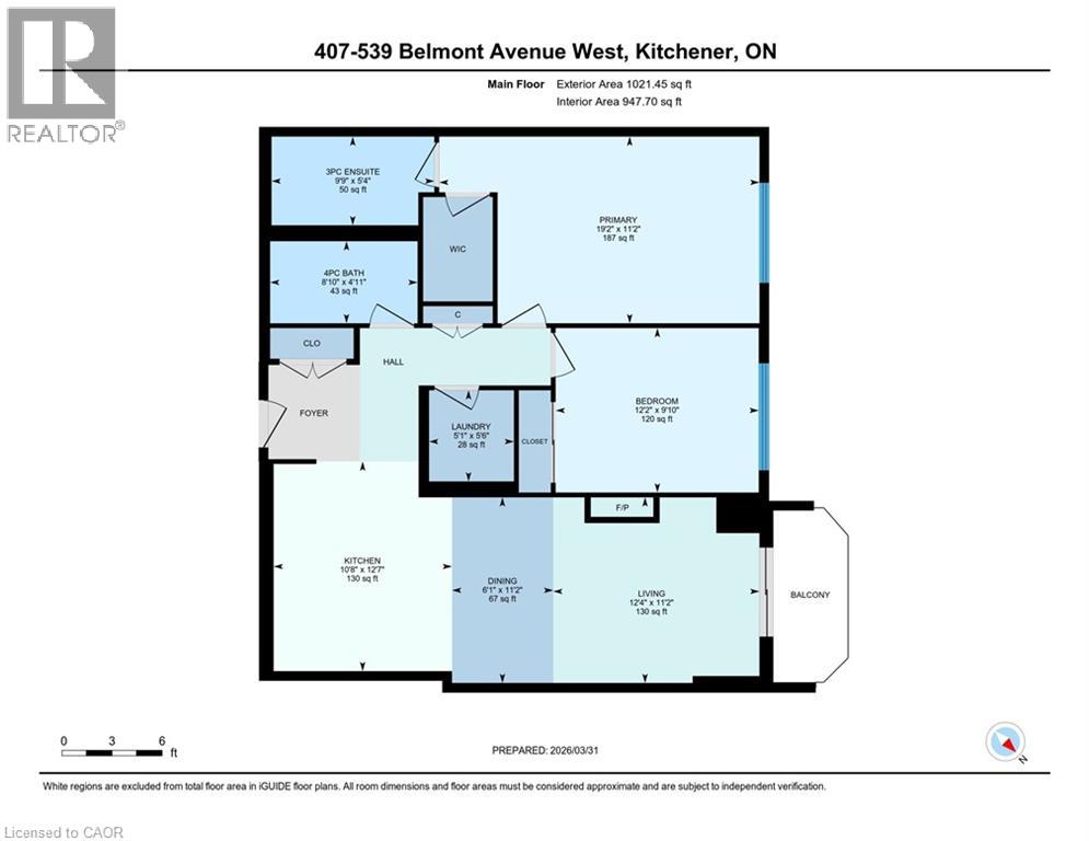539 Belmont Avenue W Unit# 407, Kitchener, Ontario  N2M 0A2 - Photo 47 - 40816000