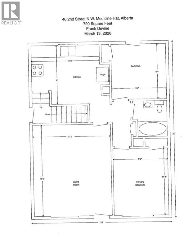 46 2 Street NW, Medicine Hat, Alberta  T1A 6J1 - Photo 35 - A2291440