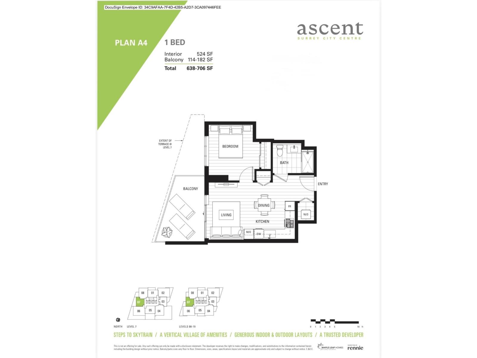 1607 10428 Whalley Boulevard, Surrey, British Columbia  V3T 0W2 - Photo 37 - R3114259