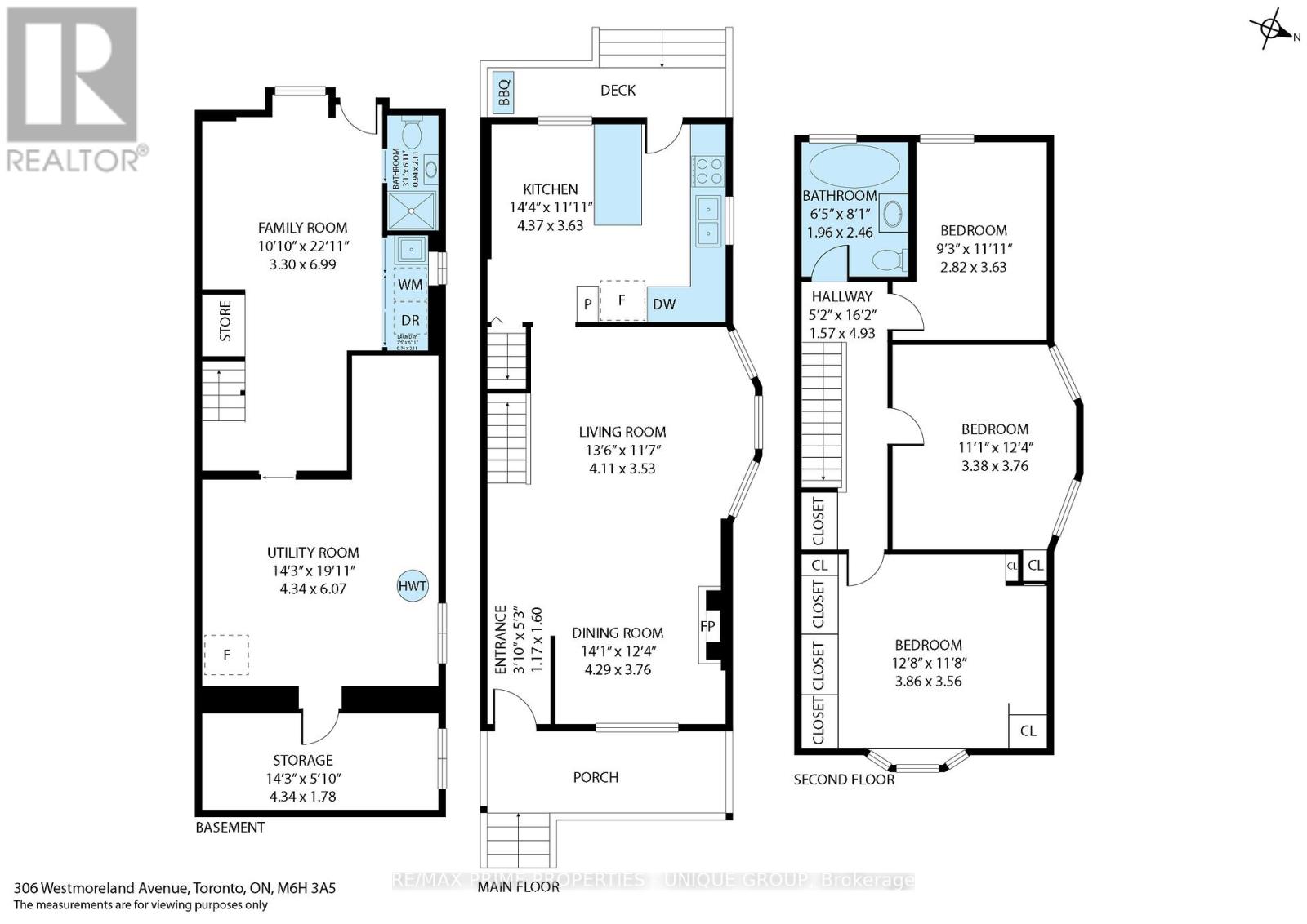 306 Westmoreland Avenue, Toronto, Ontario  M6H 3A5 - Photo 47 - W13031052