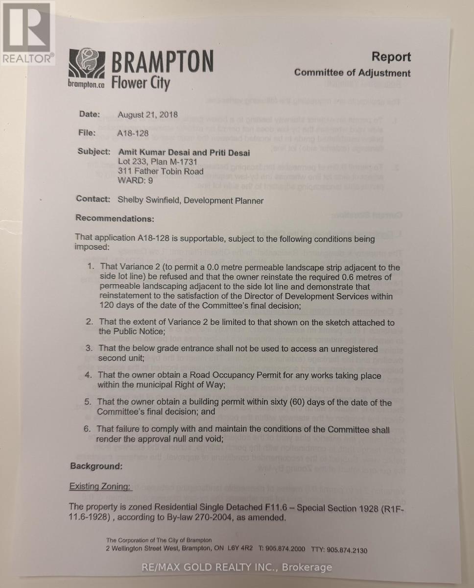 311 Father Tobin Road, Brampton, Ontario  L6R 0P4 - Photo 50 - W12999384