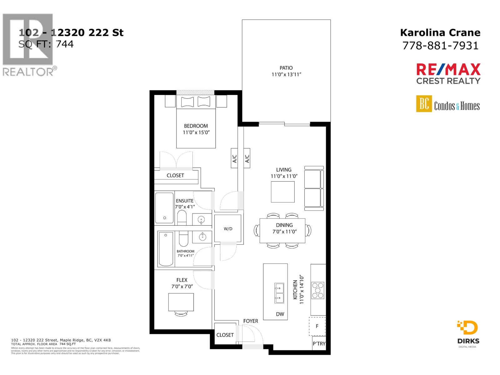 102 12320 222 Street, Maple Ridge, British Columbia  V2X 4K8 - Photo 20 - R3114692