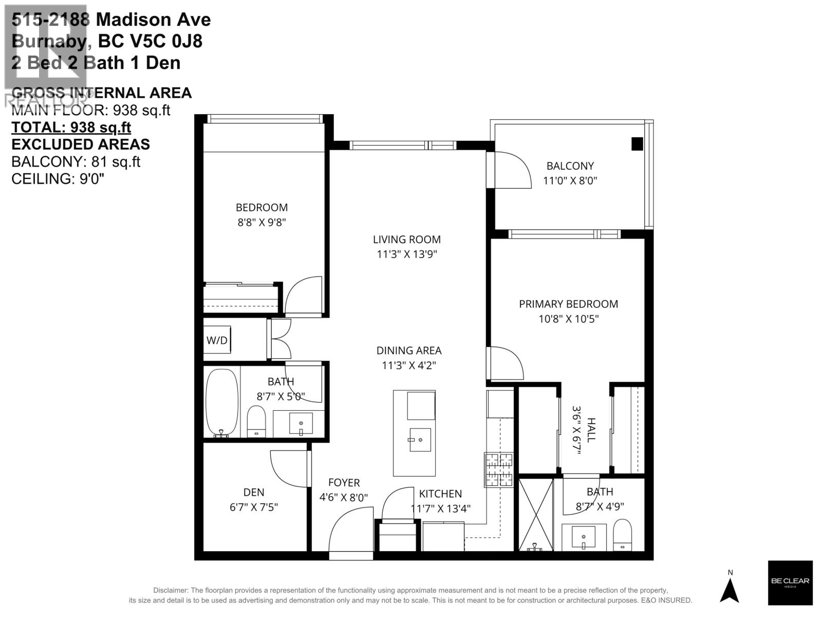 515 2188 Madison Avenue, Burnaby, British Columbia  V5C 0J8 - Photo 33 - R3105313