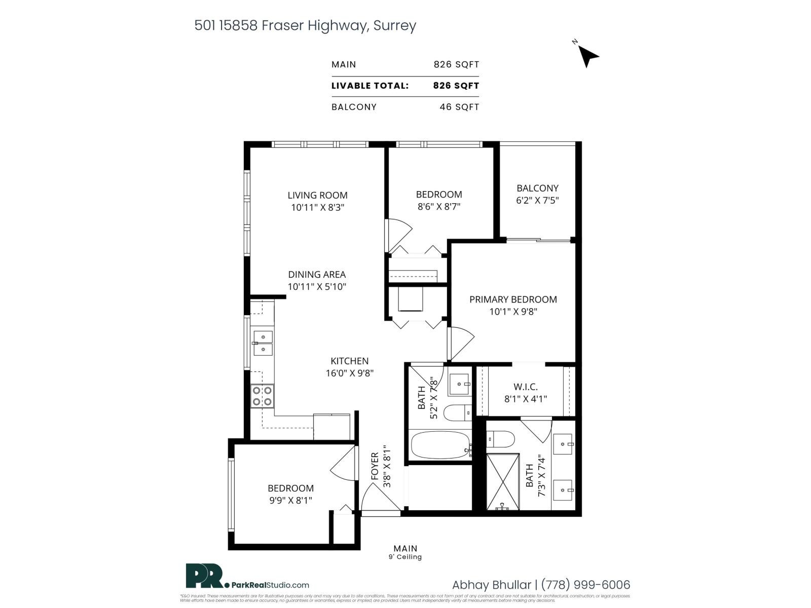 501 15858 Fraser Highway, Surrey, British Columbia  V4N 6W6 - Photo 22 - R3093642