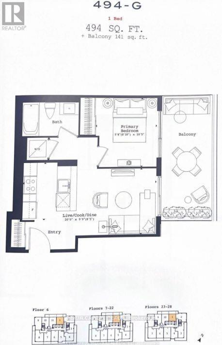 801 - 2075 Lakeshore Road, Burlington, Ontario  L7R 0H3 - Photo 20 - W13015990