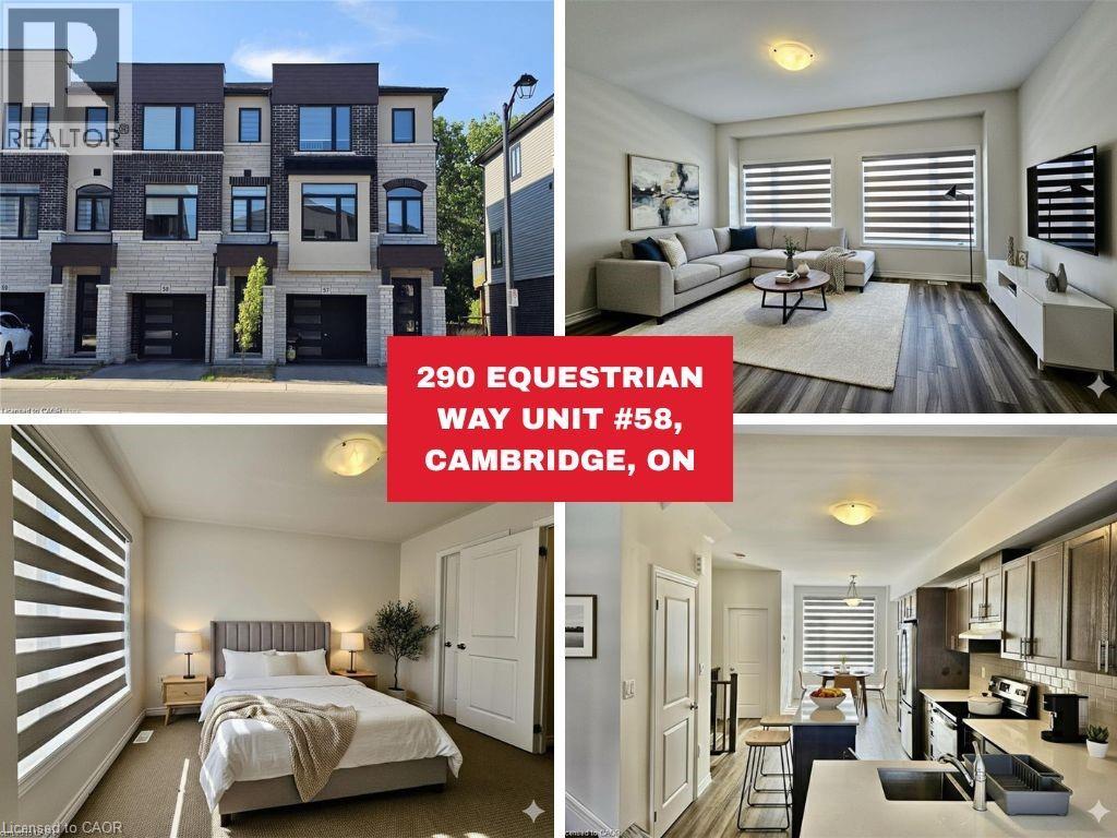 290 EQUESTRIAN Way Unit# 58, Cambridge, Ontario