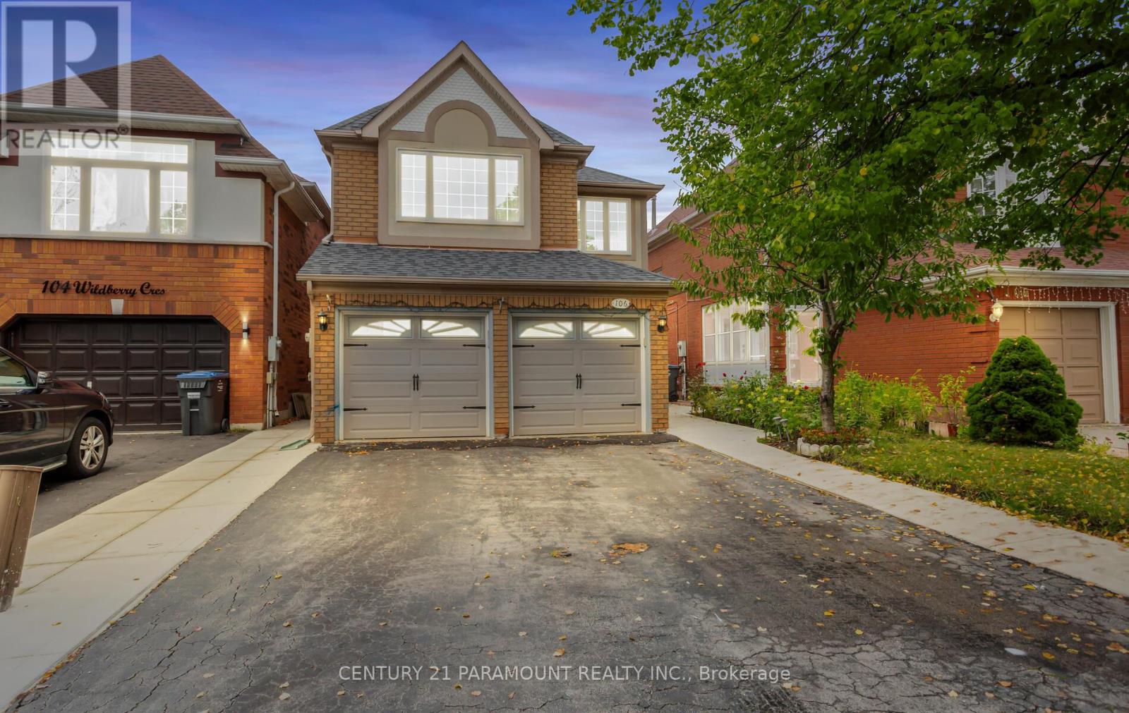 106 WILDBERRY CRESCENT, brampton (sandringham-wellington), Ontario