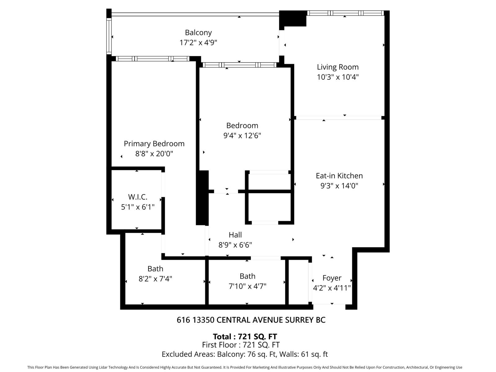 616 13350 Central Avenue, Surrey, British Columbia  V3T 0S1 - Photo 1 - R3113513