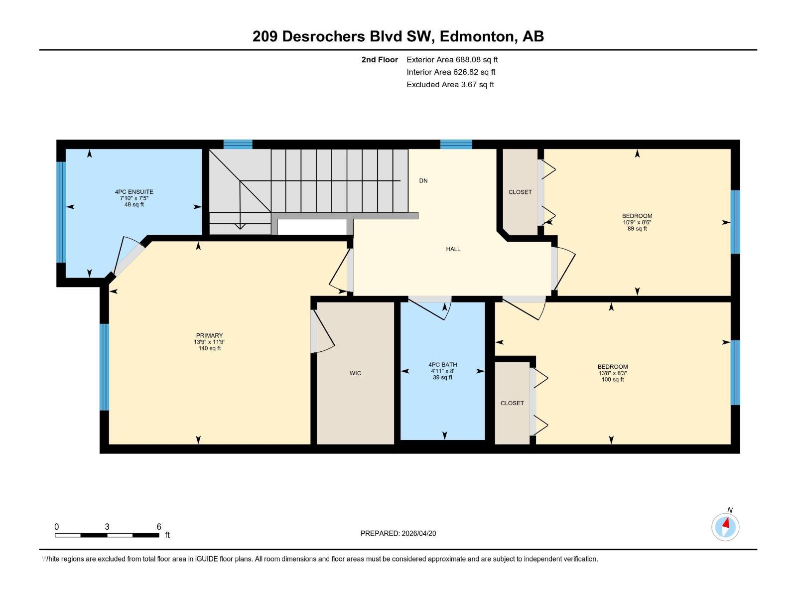 209 Desrochers Bv Sw, Edmonton, Alberta  T6W 4N2 - Photo 33 - E4483688