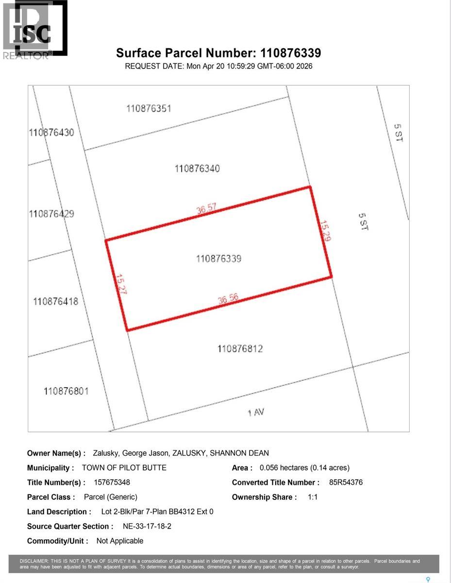 204 5th Street, Pilot Butte, Saskatchewan  S0G 3Z0 - Photo 6 - SK033633