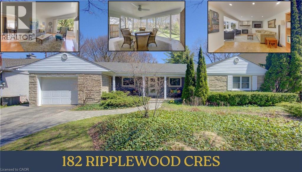 182 RIPPLEWOOD Crescent, Kitchener, Ontario