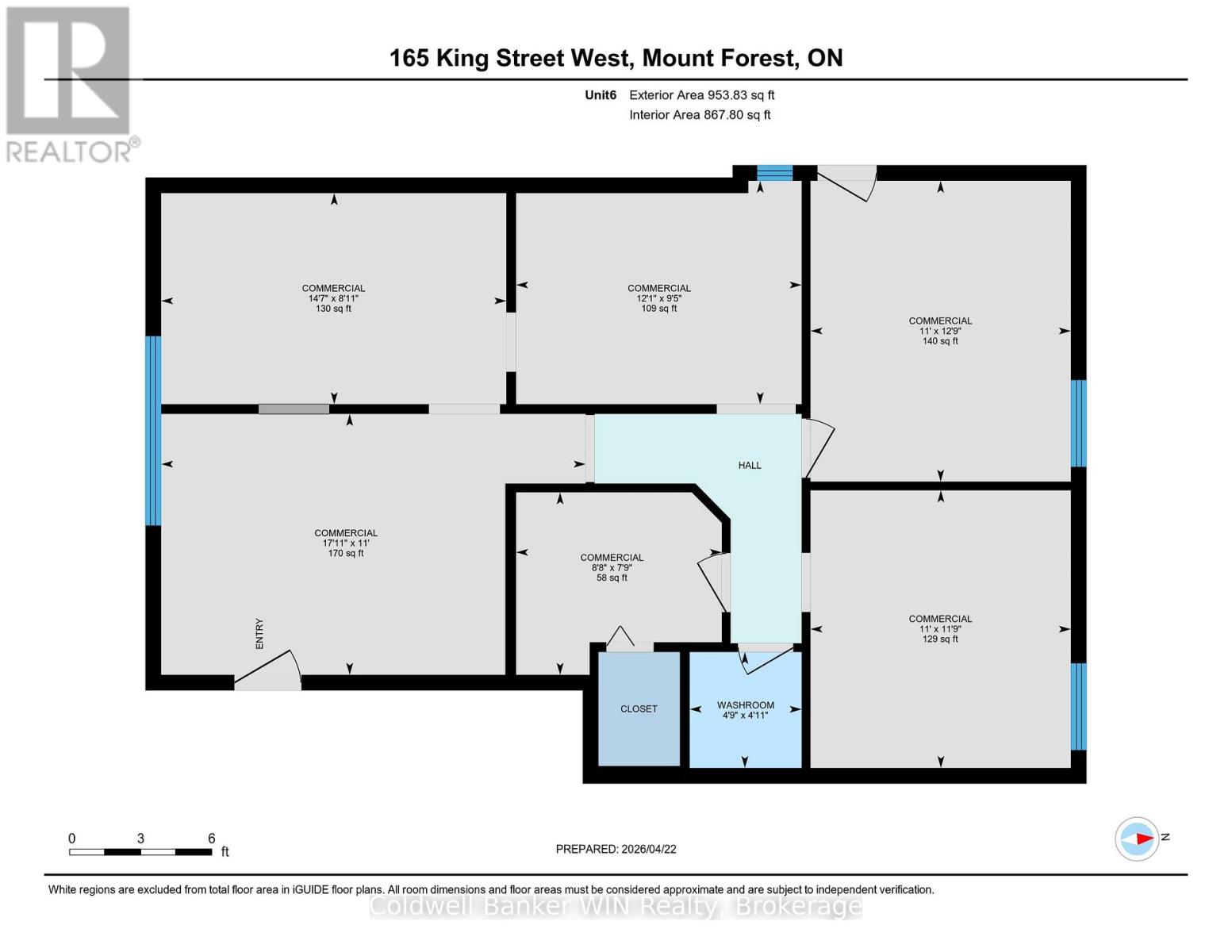 6 - 165 King Street W, Wellington North, Ontario  N0G 2L1 - Photo 24 - X13035130