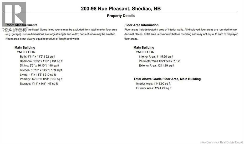 98 Pleasant Street Unit# 203, Shediac, New Brunswick  E4P 2L6 - Photo 36 - NB137467