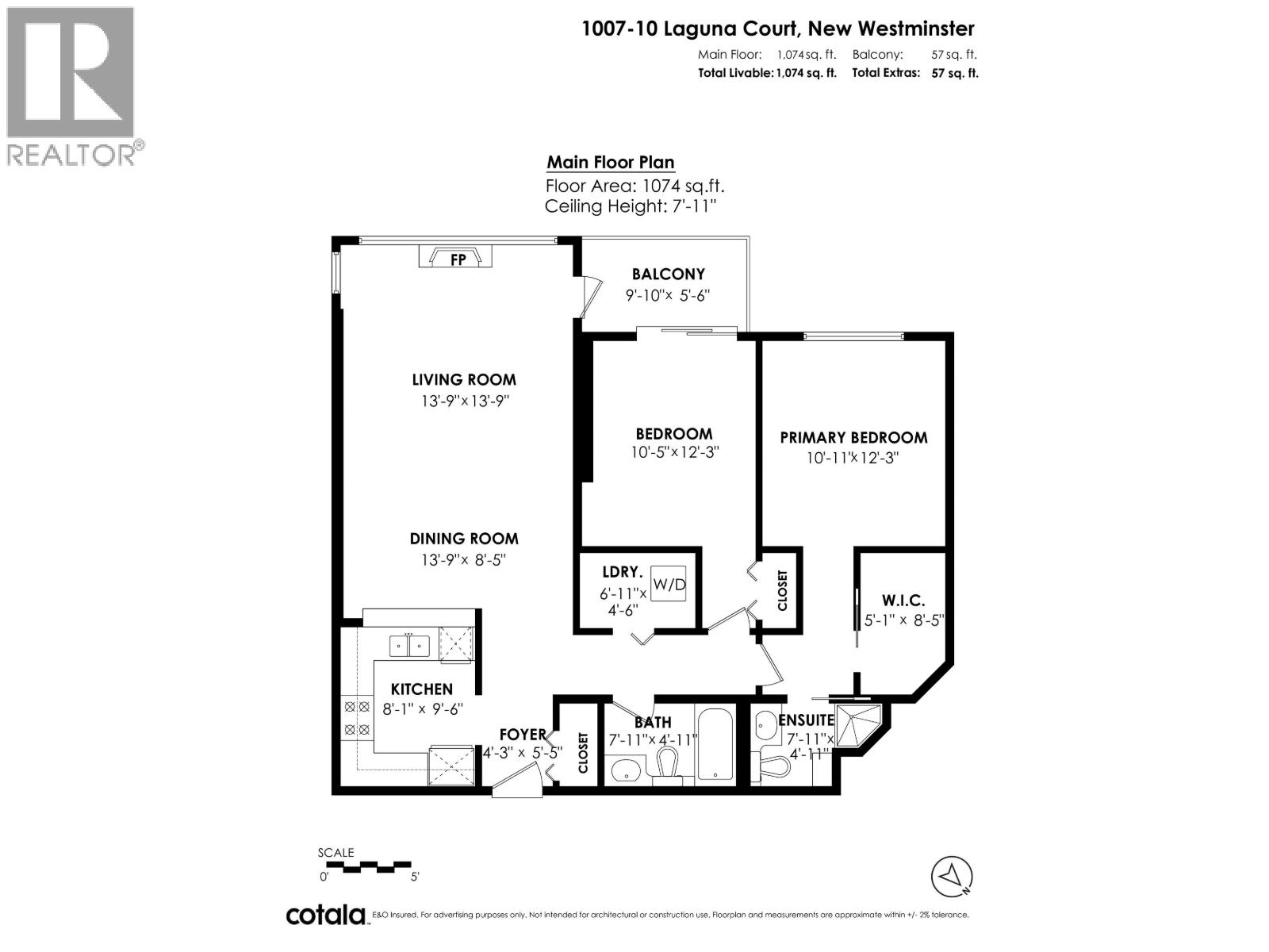 1007 10 Laguna Court, New Westminster, British Columbia  V3M 6W3 - Photo 36 - R3093180