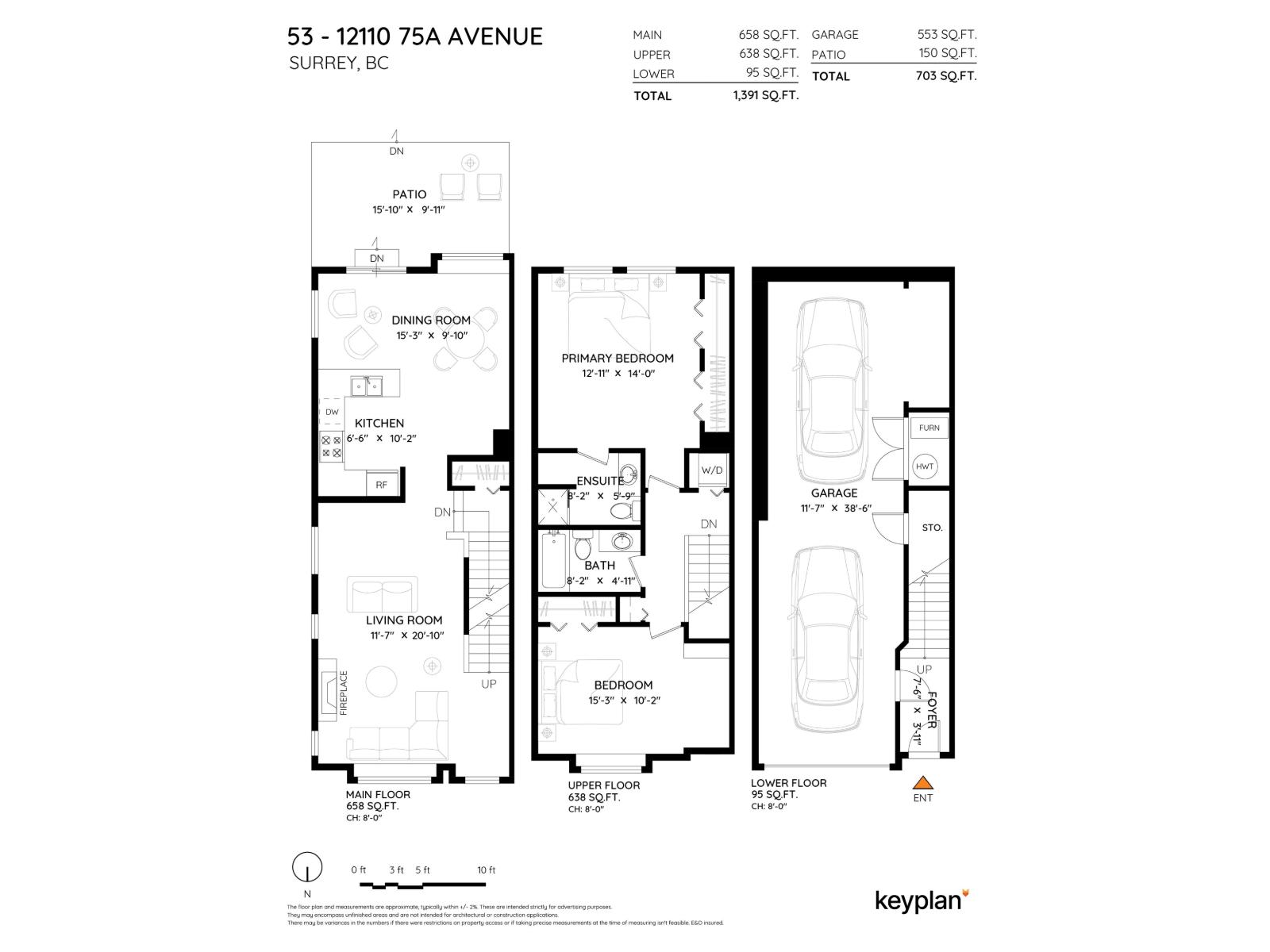 53 12110 75a Avenue, Surrey, British Columbia  V3W 1M1 - Photo 3 - R3115033