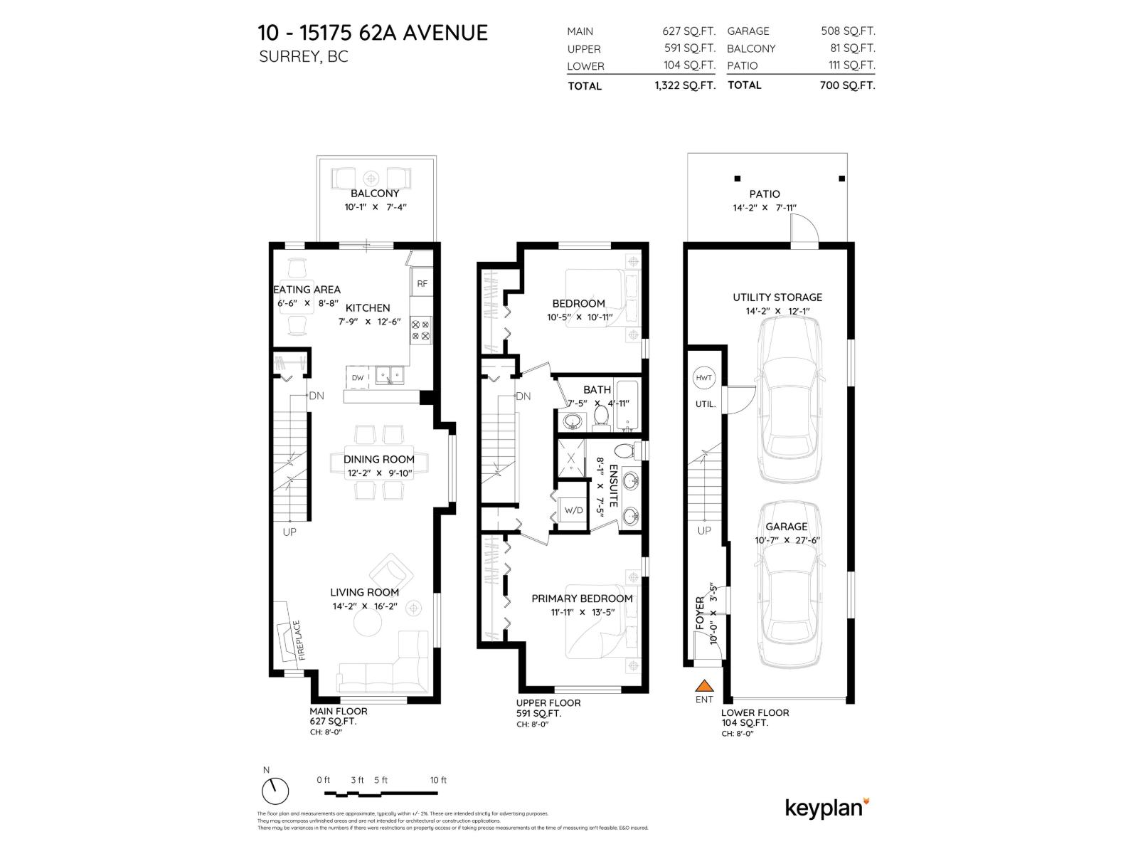 10 15175 62a Avenue, Surrey, British Columbia  V3S 1X1 - Photo 2 - R3114518