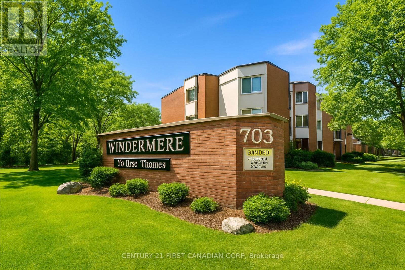 3 - 703 WINDERMERE ROAD, London North, Ontario