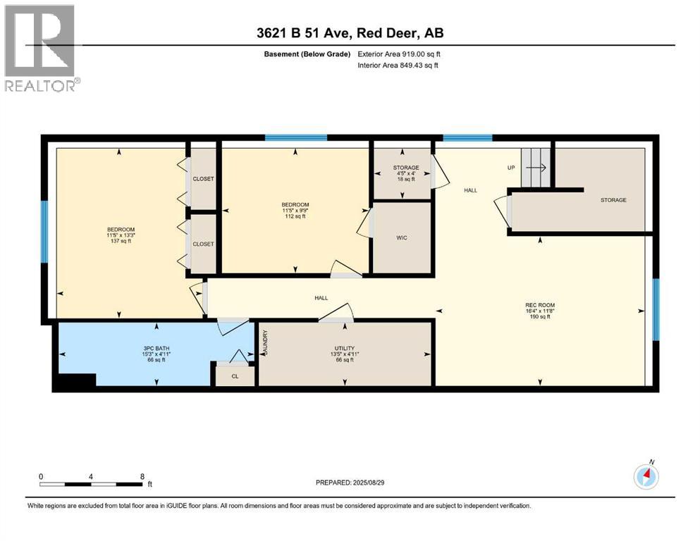 B, 3621 51 Avenue, Red Deer, Alberta  T4N 4G3 - Photo 32 - A2296962