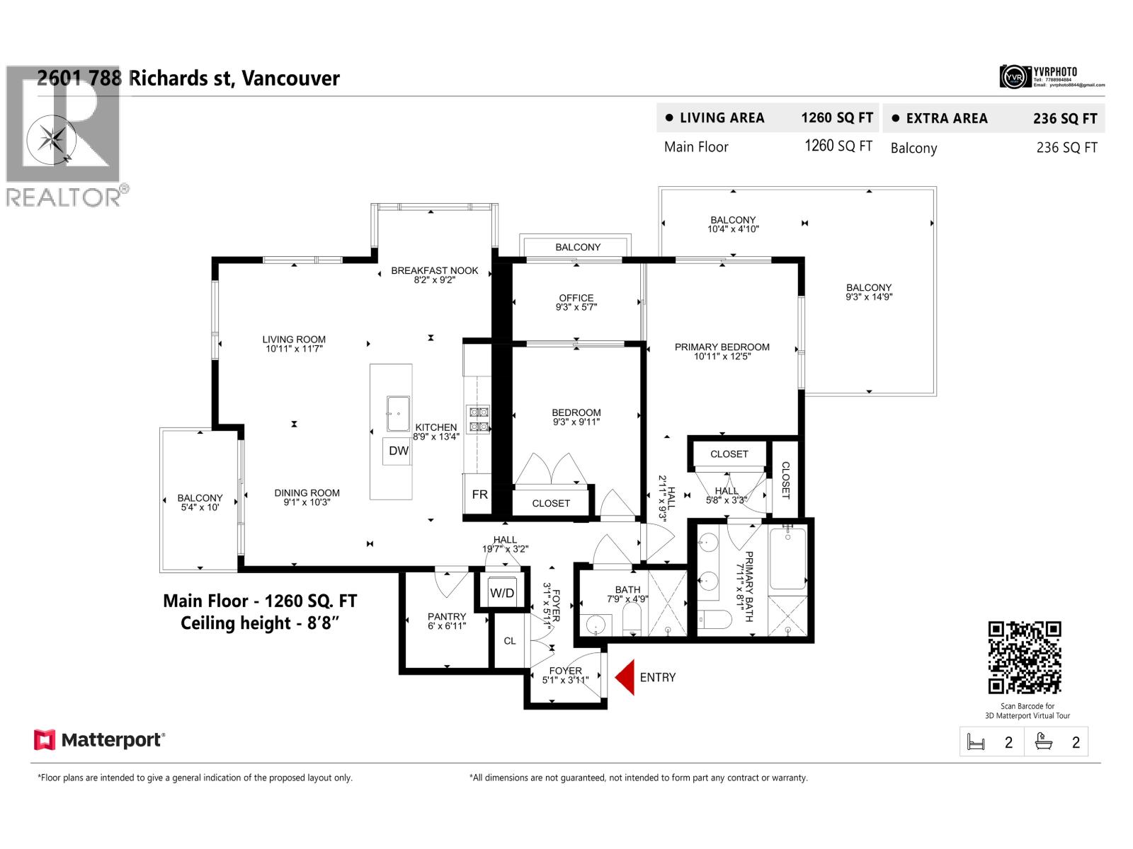 2601 788 Richards Street, Vancouver, British Columbia  V6B 0C7 - Photo 32 - R3110464