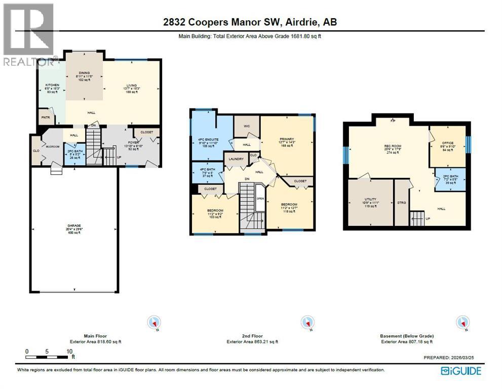 2832 Coopers Manor SW, Airdrie, Alberta  T4B 3J7 - Photo 43 - A2291220