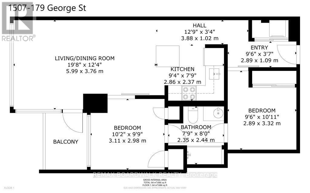 1507 - 179 George Street, Ottawa, Ontario  K1N 1J8 - Photo 42 - X13028840