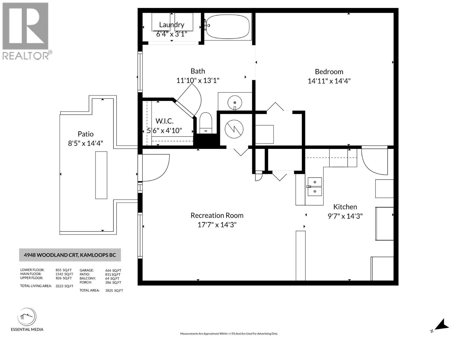 4948 Woodland Court, Kamloops, British Columbia  V2C 6V5 - Photo 38 - 10384490